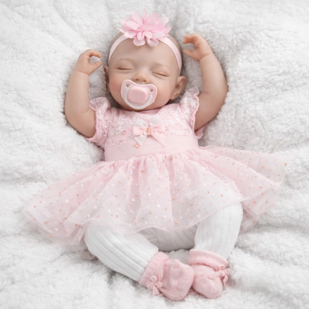 Realistic Reborn Baby Dolls 17/20/22 Inch Soft Weighted Body Lifelike Newborn Doll Girl & Boy with Gift Box for Kids Age 3+