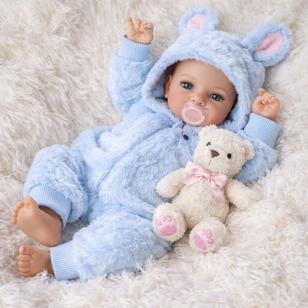 Realistic Reborn Baby Dolls 17/20/22 Inch Soft Weighted Body Lifelike Newborn Doll Girl & Boy with Gift Box for Kids Age 3+