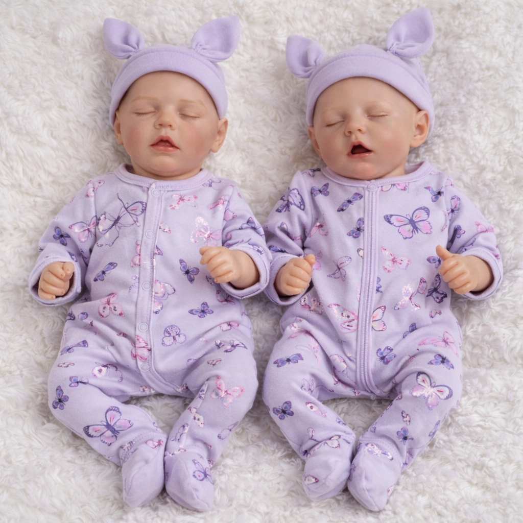 Realistic Reborn Baby Dolls 17/20/22 Inch Soft Weighted Body Lifelike Newborn Doll Girl & Boy with Gift Box for Kids Age 3+