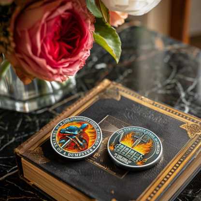 Dumpster Fire Challenge Coin Ⅳ