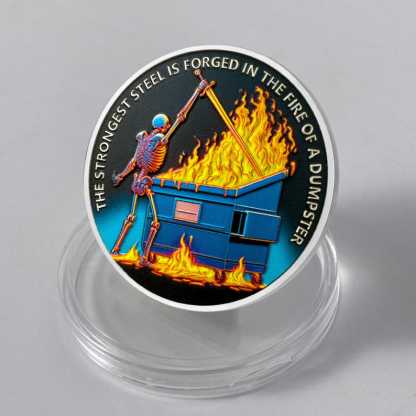 Dumpster Fire Challenge Coin Ⅶ