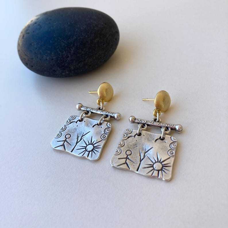 Vintage Bohemian Tribal Earrings