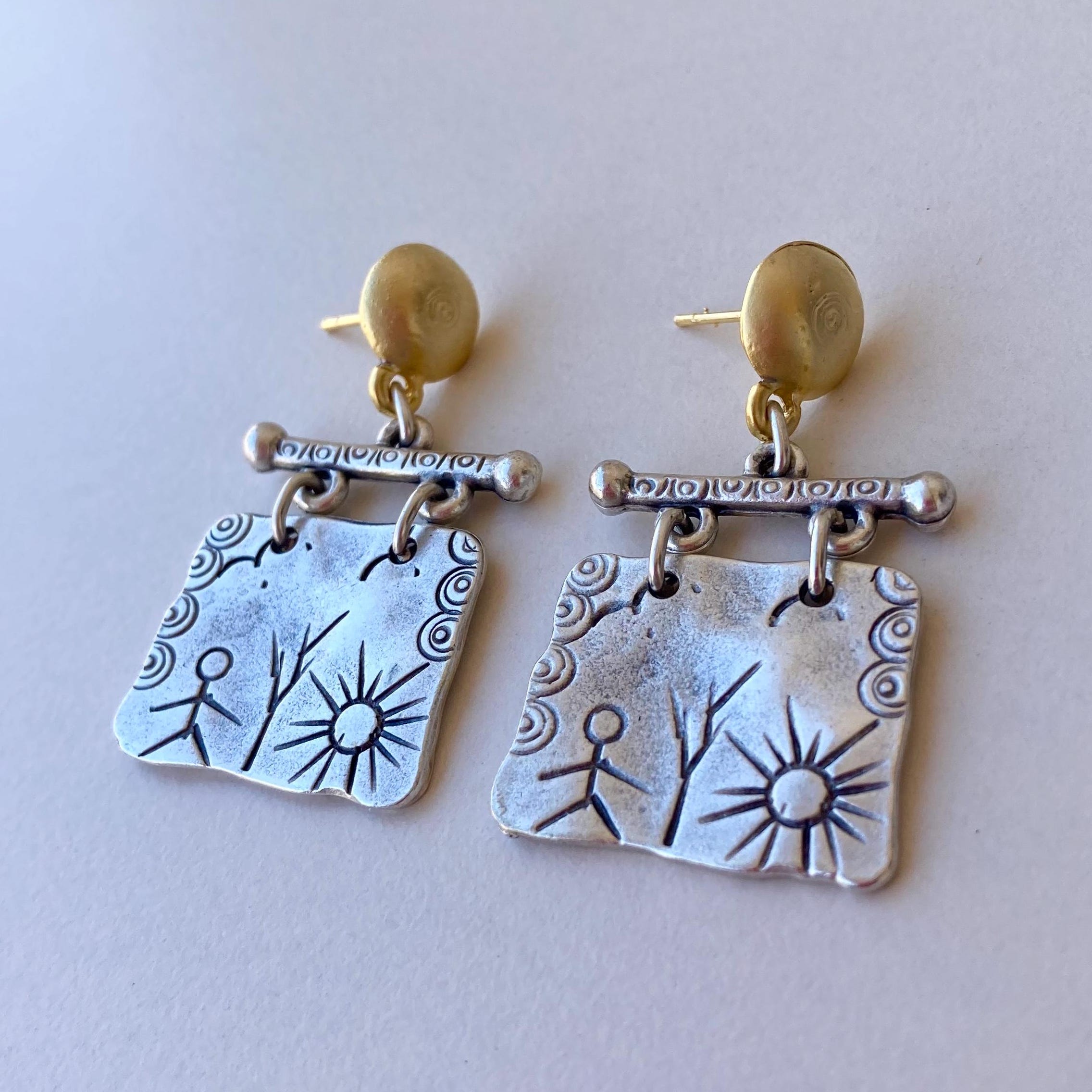 Vintage Bohemian Tribal Earrings