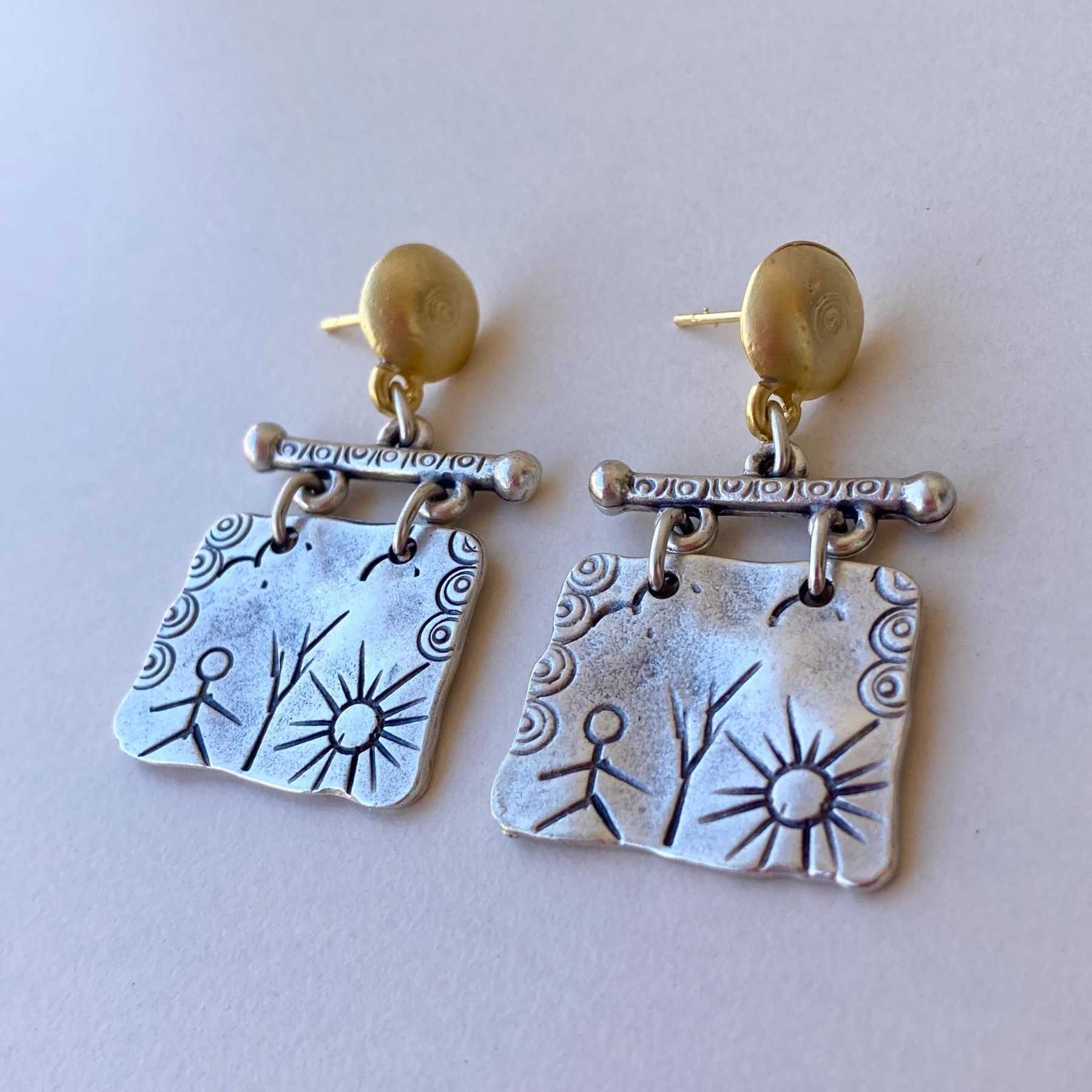 Vintage Bohemian Tribal Earrings