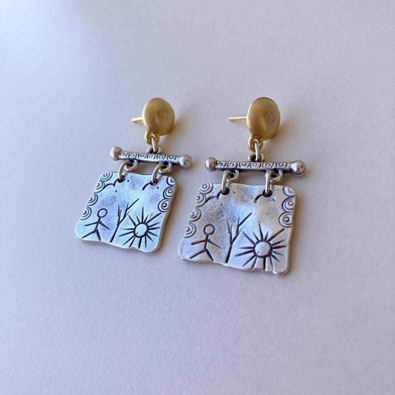 Vintage Bohemian Tribal Earrings