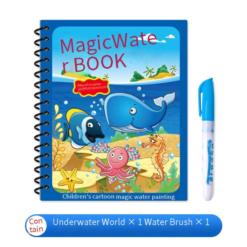 Clear Water Coloring Book