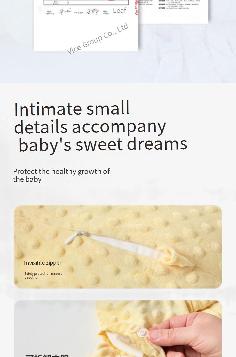 Baby soothing hand pillow for sleeping / Anti-startle hug and patting pillow for comforting sleep