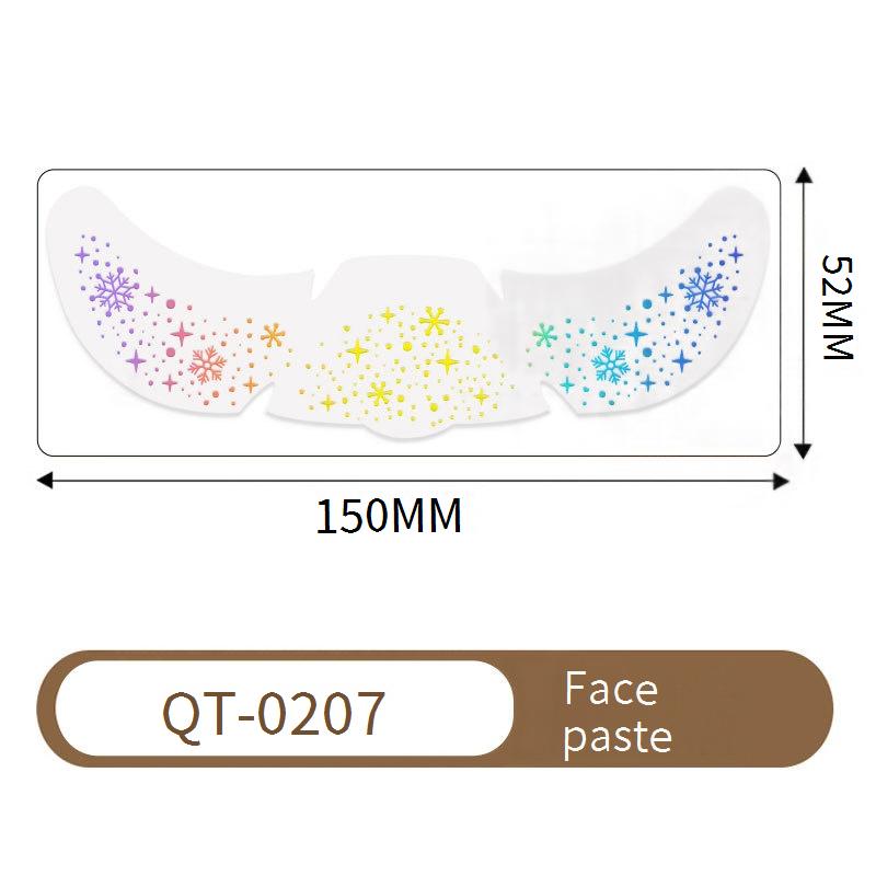Holiday Party Temporary Tattoo Stickers