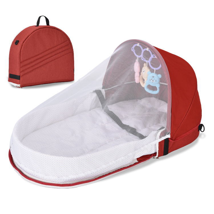 Baby cot Foldable mosquito-proof cot-in-cot Convenient outdoor travel cot