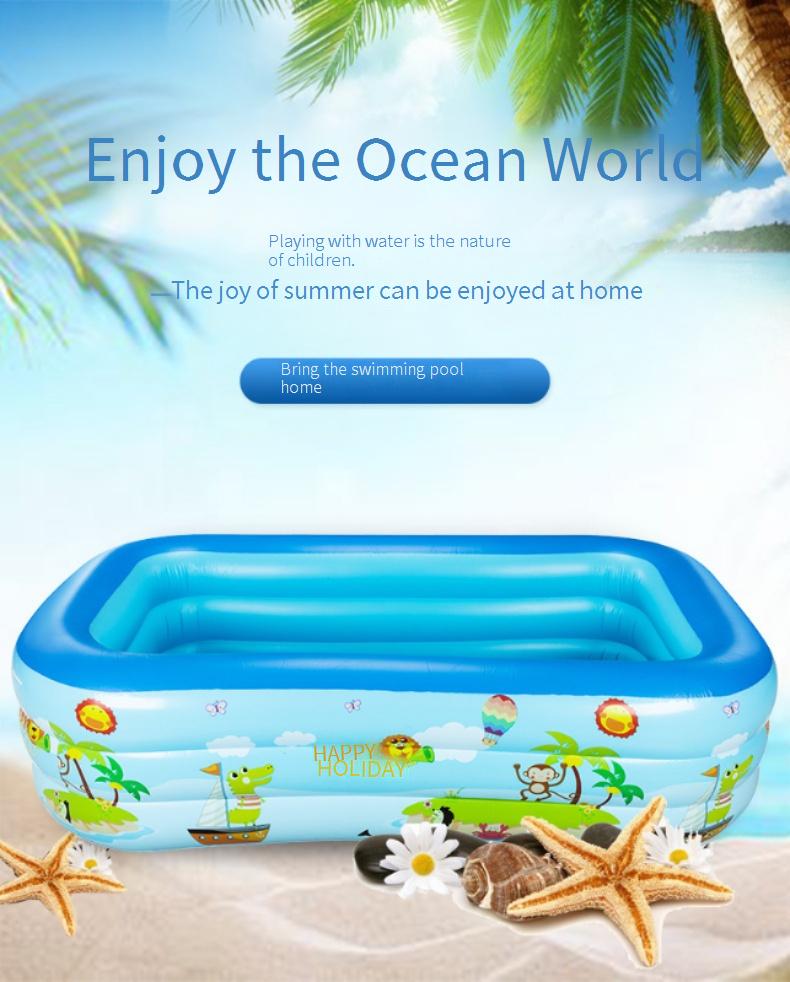 Children's/Outdoor Large Family Inflatable Pool