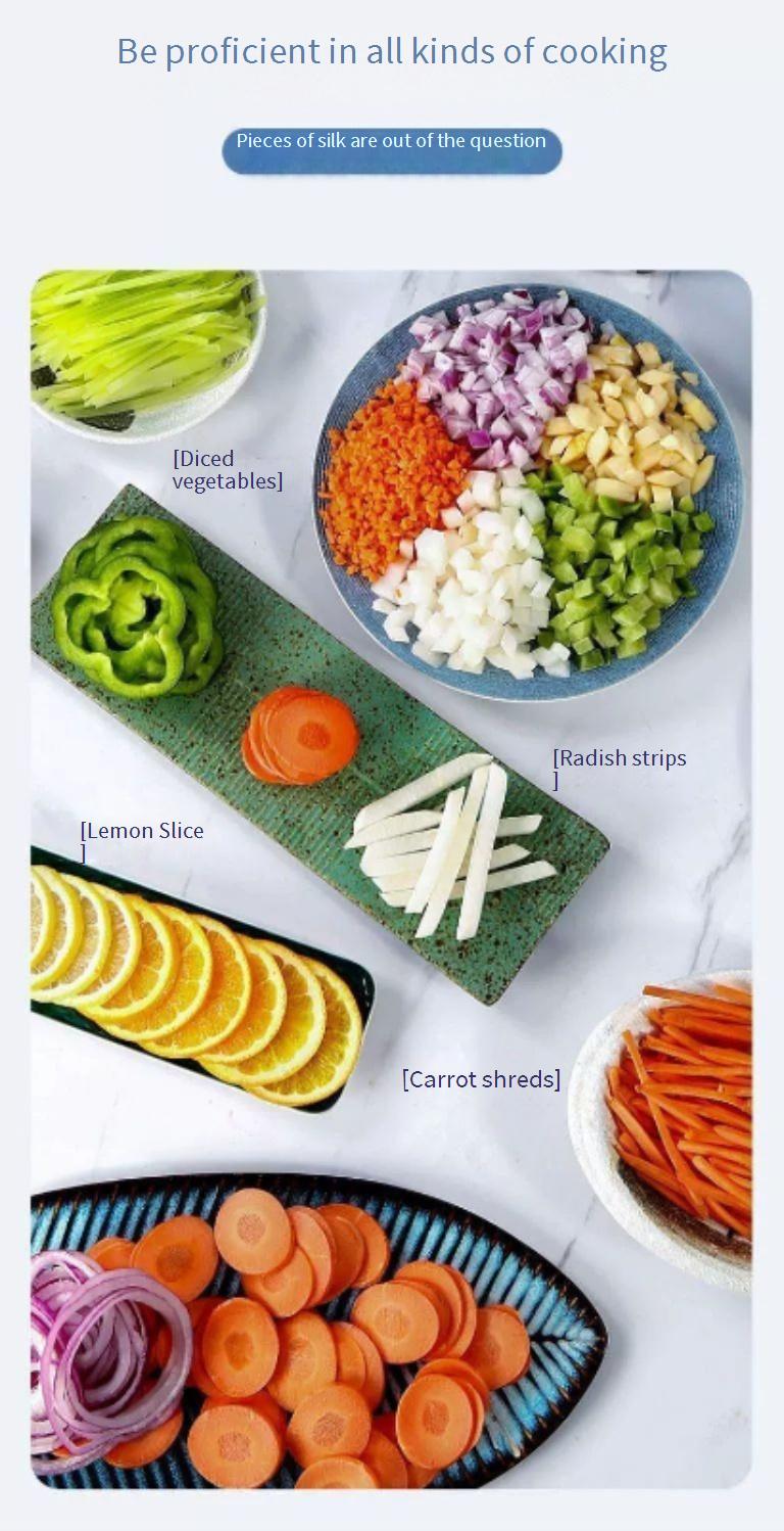 Multifunctional vegetable cutting tool