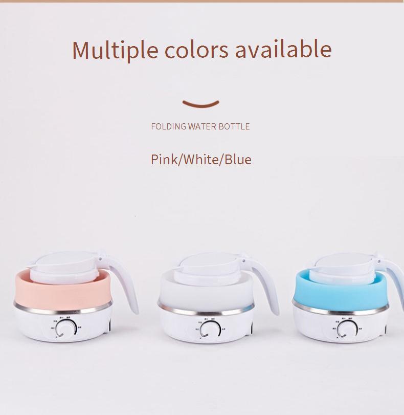 Portable Travel Silicone Telescopic Folding Kettle