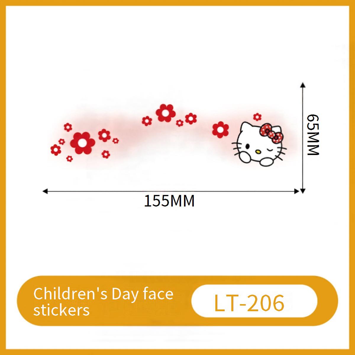Holiday Party Temporary Tattoo Stickers