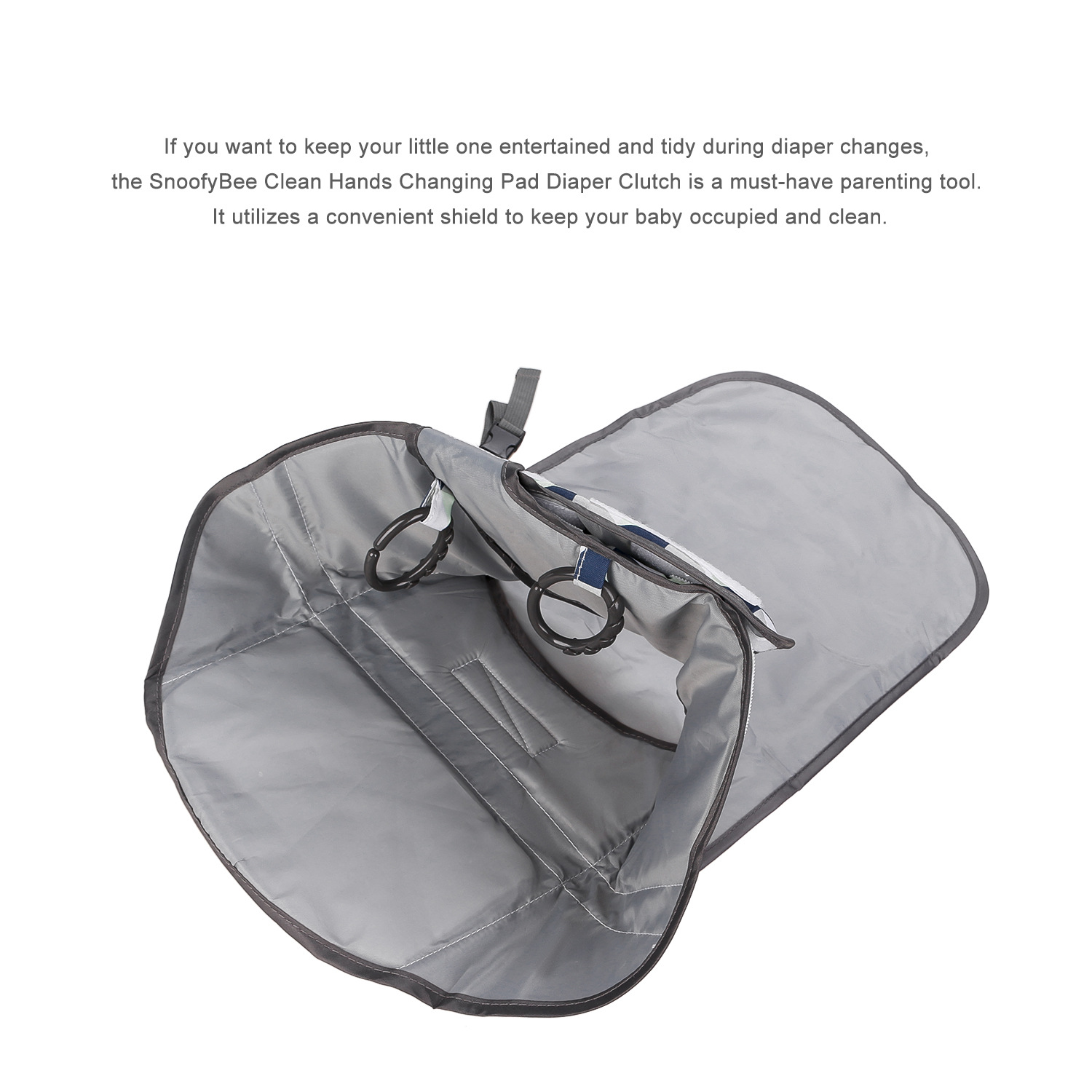 Waterproof baby changing mat/eco-friendly diaper changing pad