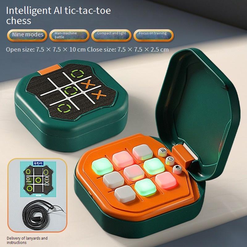 Tic-Tac-Toe Children's Educational Handheld Game Console