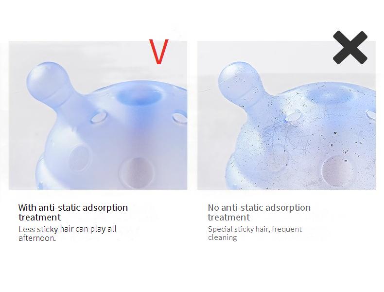 Baby Mushroom Teether Food Grade Molar Stick Baby Toy Anti-Eating Hand Artifact Soothing Chewing Gum