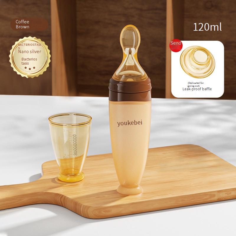 Silicone Baby Food Dispensing Spoon Set