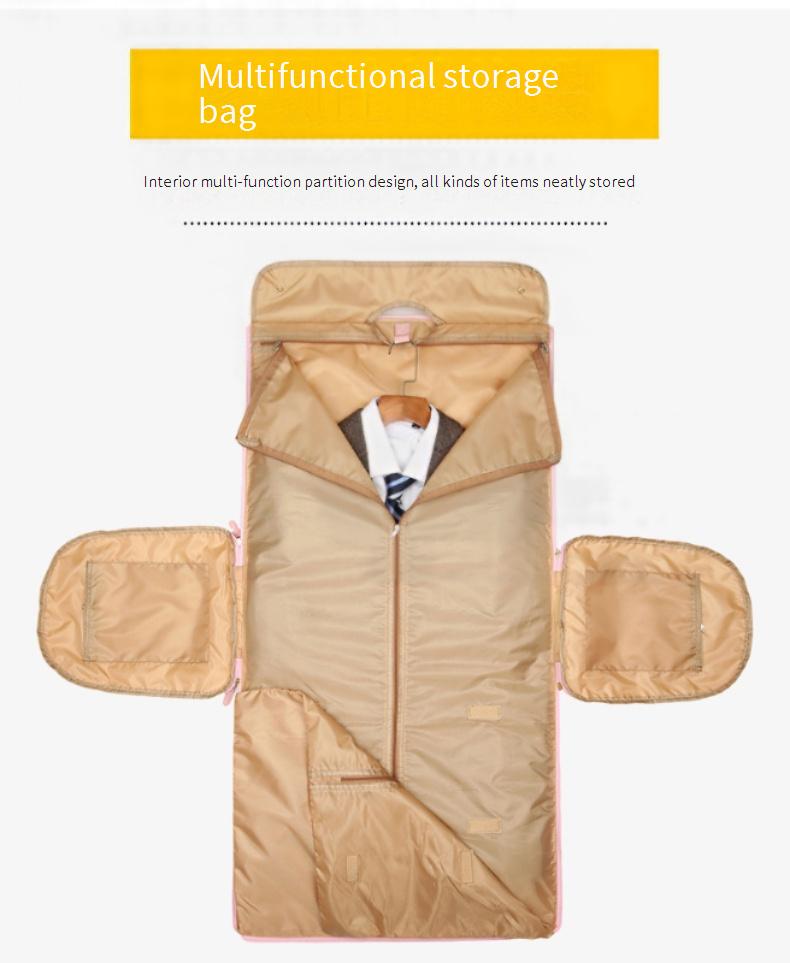Folding garment bag/travel bag/multi-functional bag