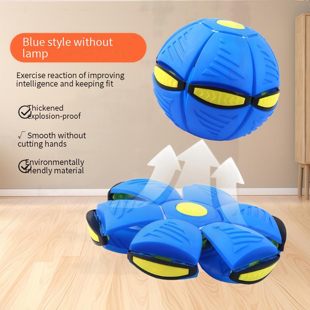 Glowing Flying Saucer Ball Step-on Deforming Ball