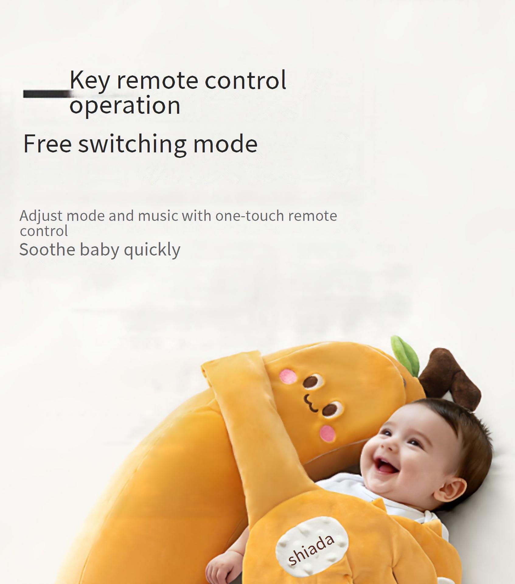 Baby Soothing Palm Hugging Sleep Patting Coaxing Artifact Baby Anti-Jump Sleeping Patting Buttocks Soothing Doll Pillow