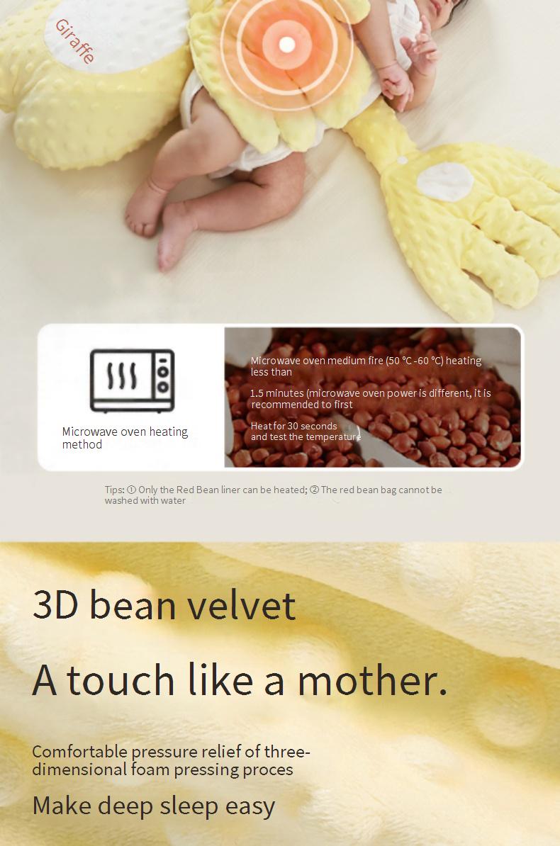 Baby soothing hand pillow for sleeping / Anti-startle hug and patting pillow for comforting sleep