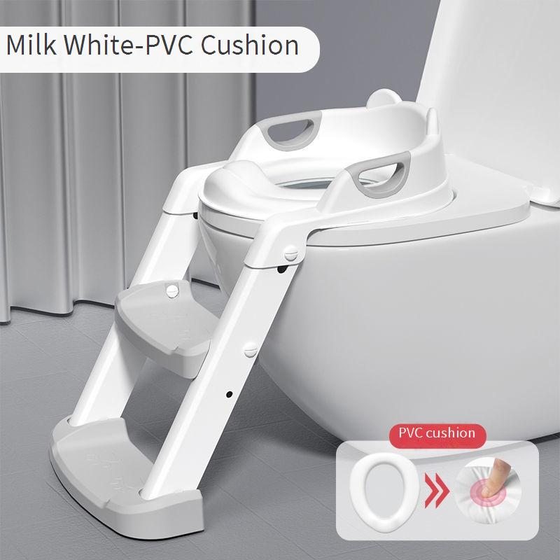 Step-by-Step Foldable Potty Seat for Boys and Girls Baby Potty with Foldable Frame