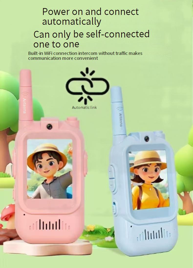  Wireless Mini Parent-Child Interactive Video Walkie-Talkie