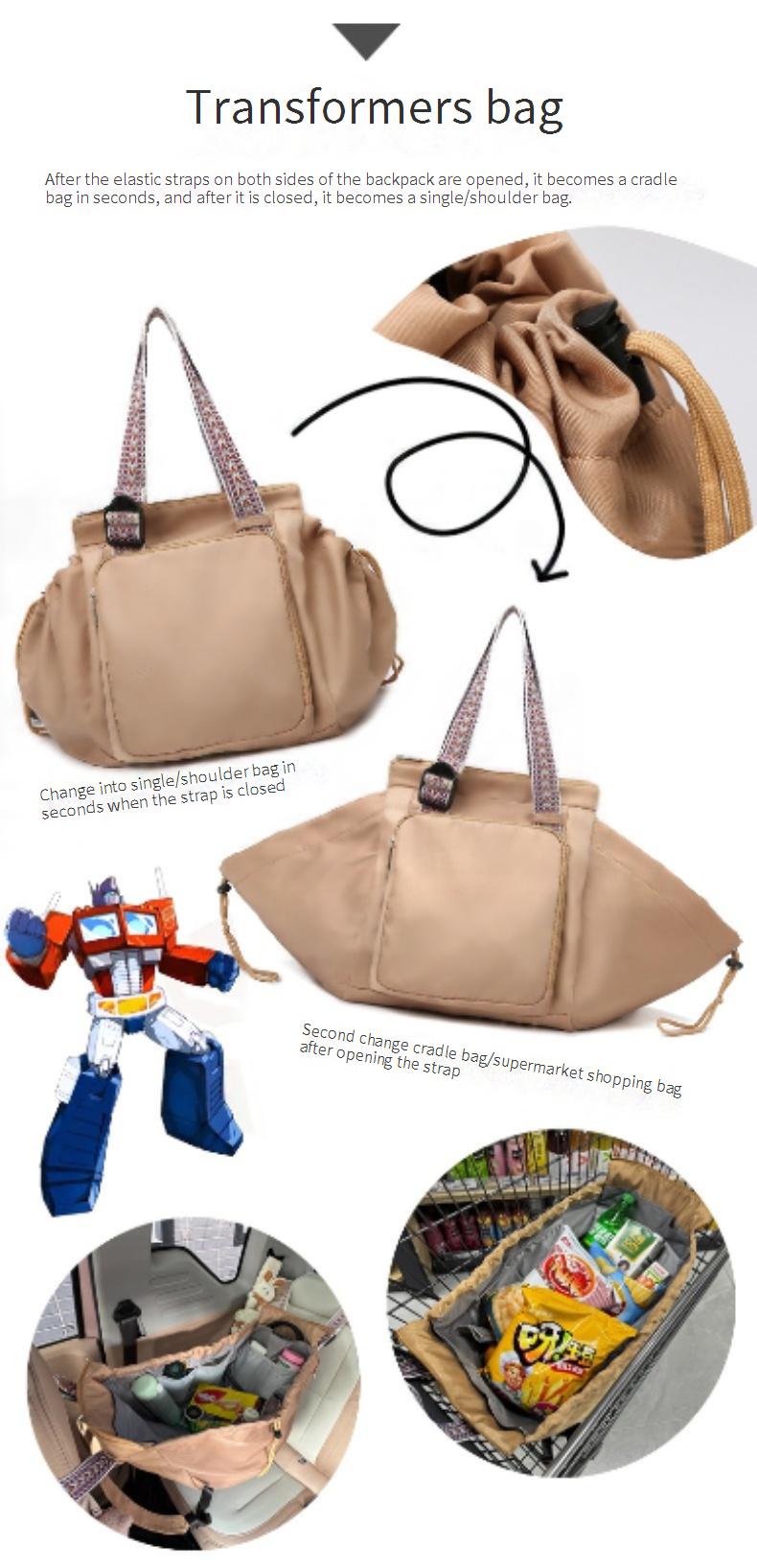 Stylish Cradle Bag Travel Storage Bag