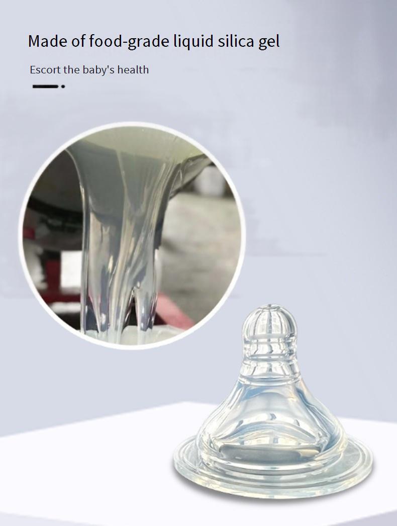 Best-selling hands-free feeding bottle, wide-mouth design, made of PP material, 300ml capacity