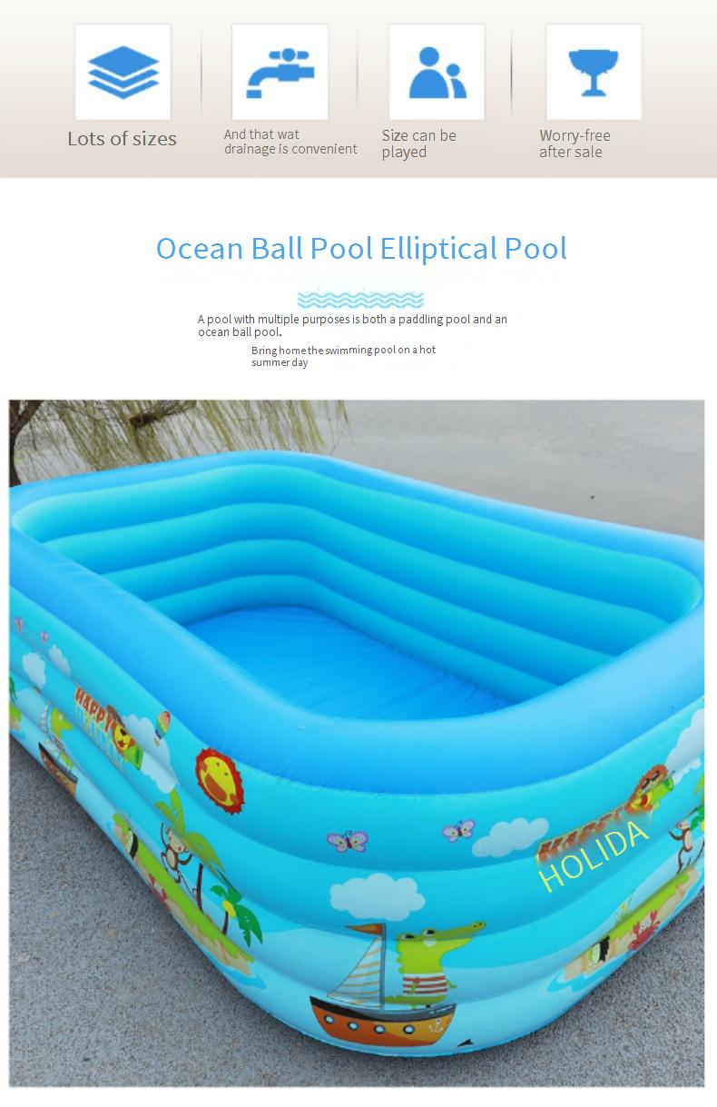 Children's/Outdoor Large Family Inflatable Pool
