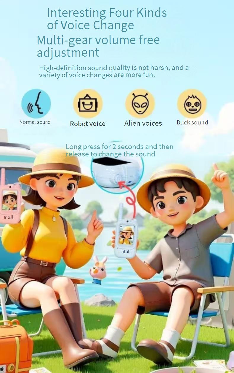  Wireless Mini Parent-Child Interactive Video Walkie-Talkie