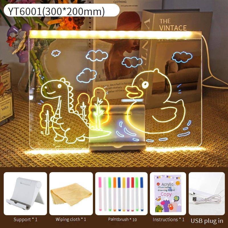 LED Glow Lightboard Holiday Interactive Gift