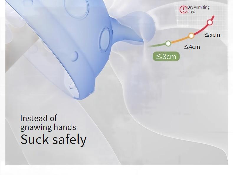 Baby Mushroom Teether Food Grade Molar Stick Baby Toy Anti-Eating Hand Artifact Soothing Chewing Gum