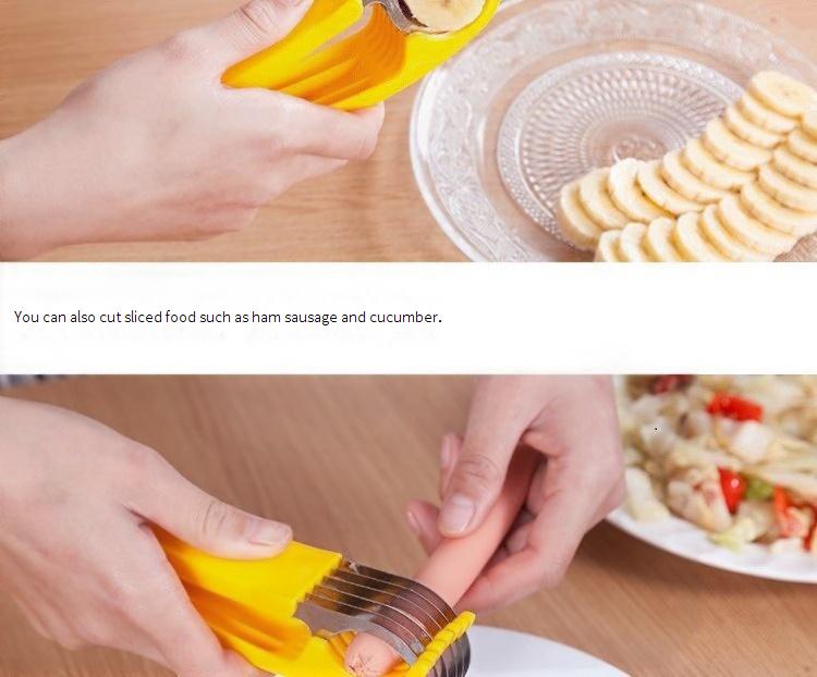 Everyday kitchen tool, creative ring-shaped slicer for salads and fruit platters