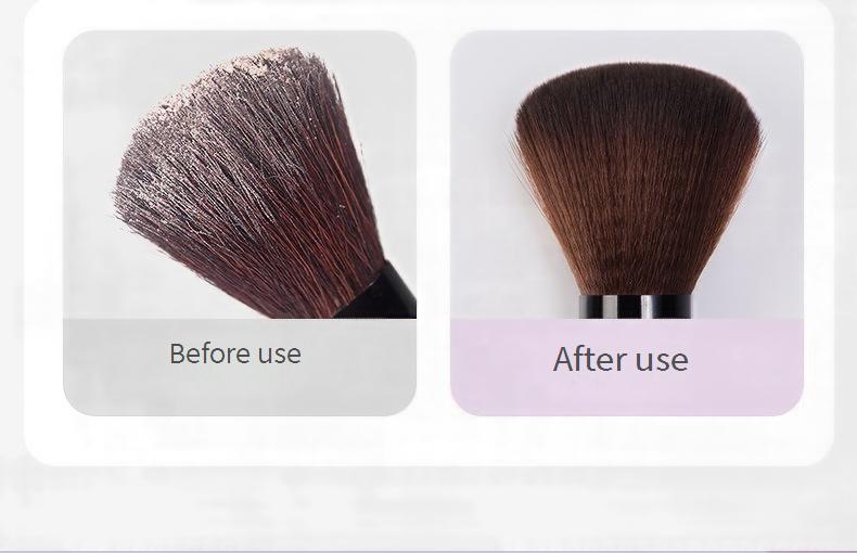 Multifunctional makeup brush cleaner