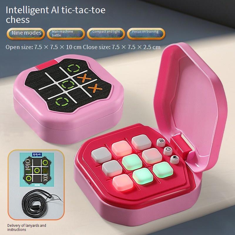 Tic-Tac-Toe Children's Educational Handheld Game Console