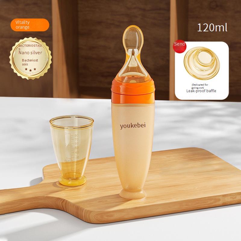 Silicone Baby Food Dispensing Spoon Set