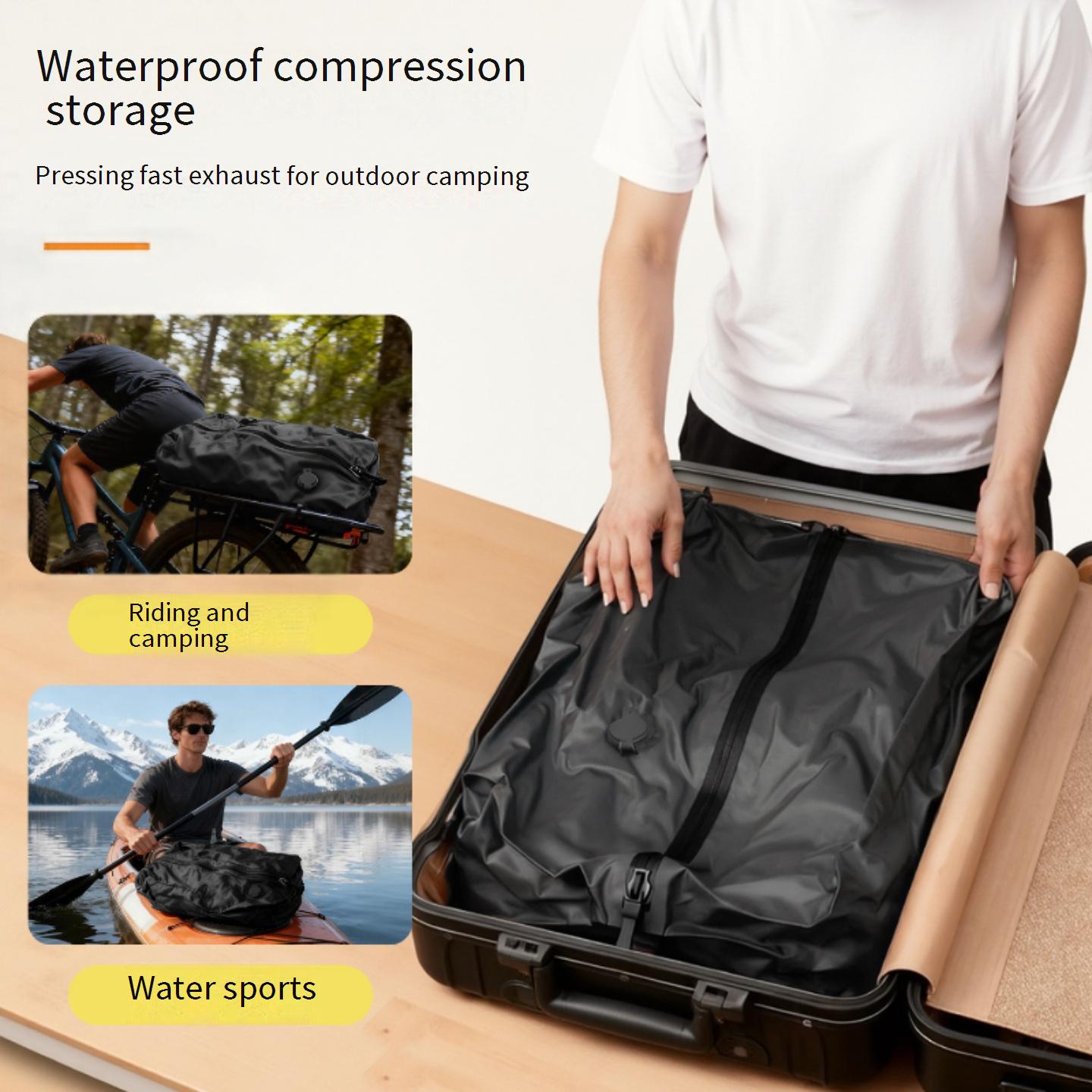 Vacuum Compression Bag Travel Storage Bag Airtight Moisture-Proof Waterproof Clothing Storage Bag Suitcase Business Trip