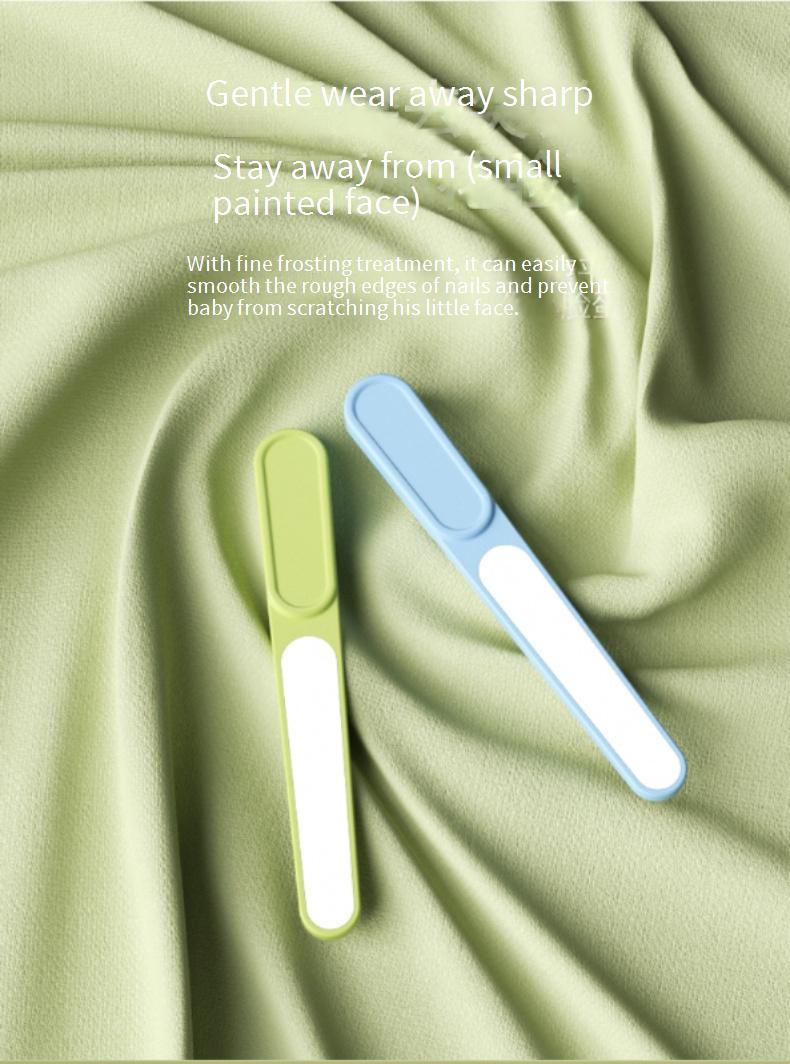 A baby nail clippers suit for newborns and babies children's nail clippers safety anti-pinch meat nail clippers file