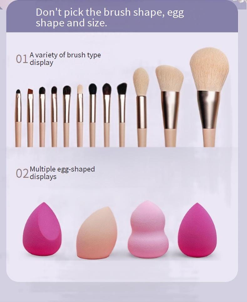 Multifunctional makeup brush cleaner