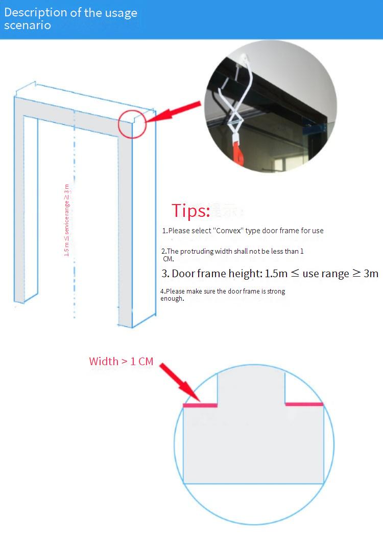 Baby Bounce Seat Portable Door Swing Jumper, 6 Months To 2 Years Old