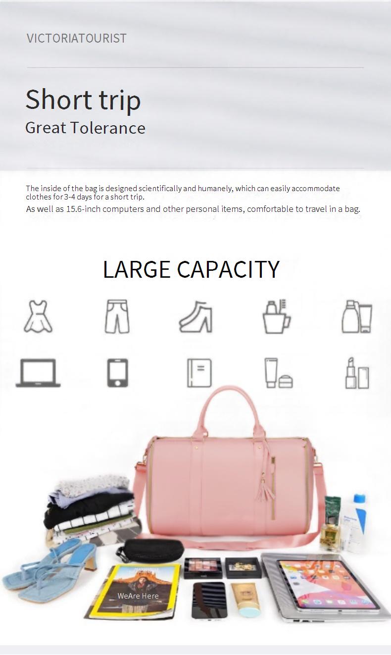 Folding garment bag/travel bag/multi-functional bag