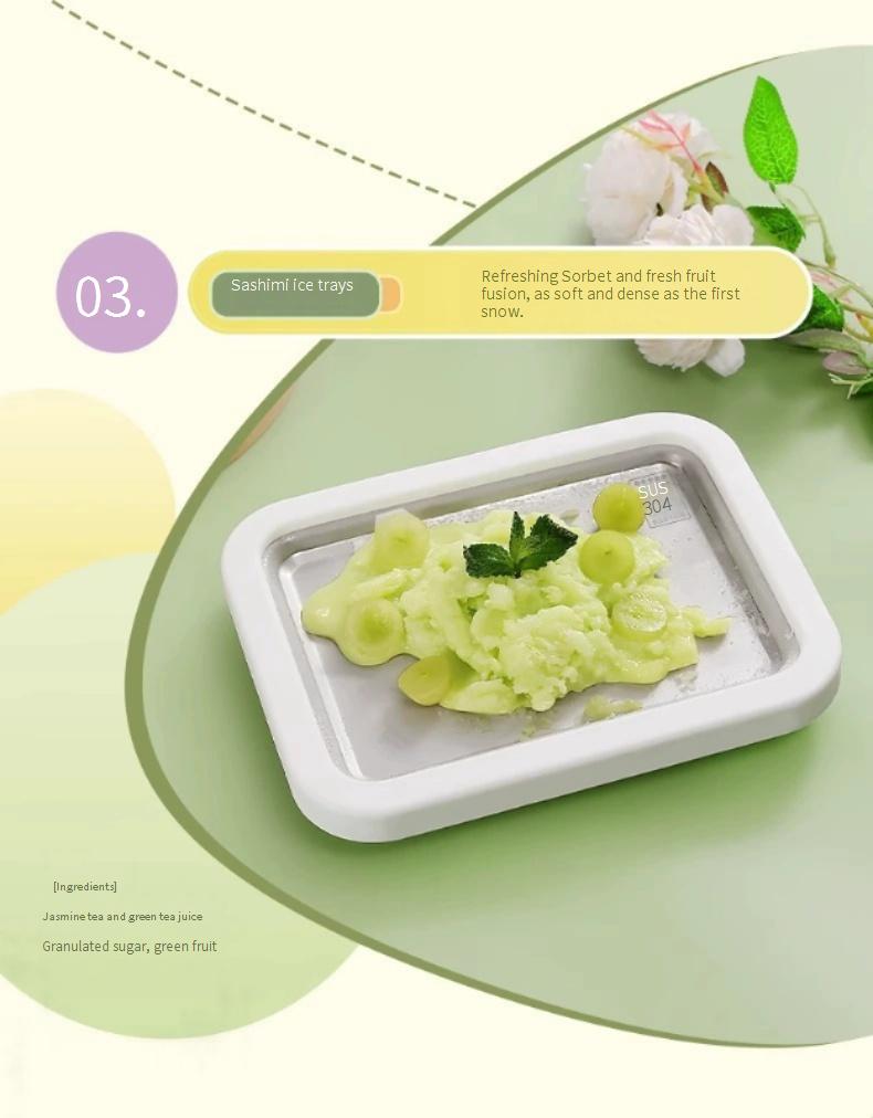 Children's DIY homemade new ice cream