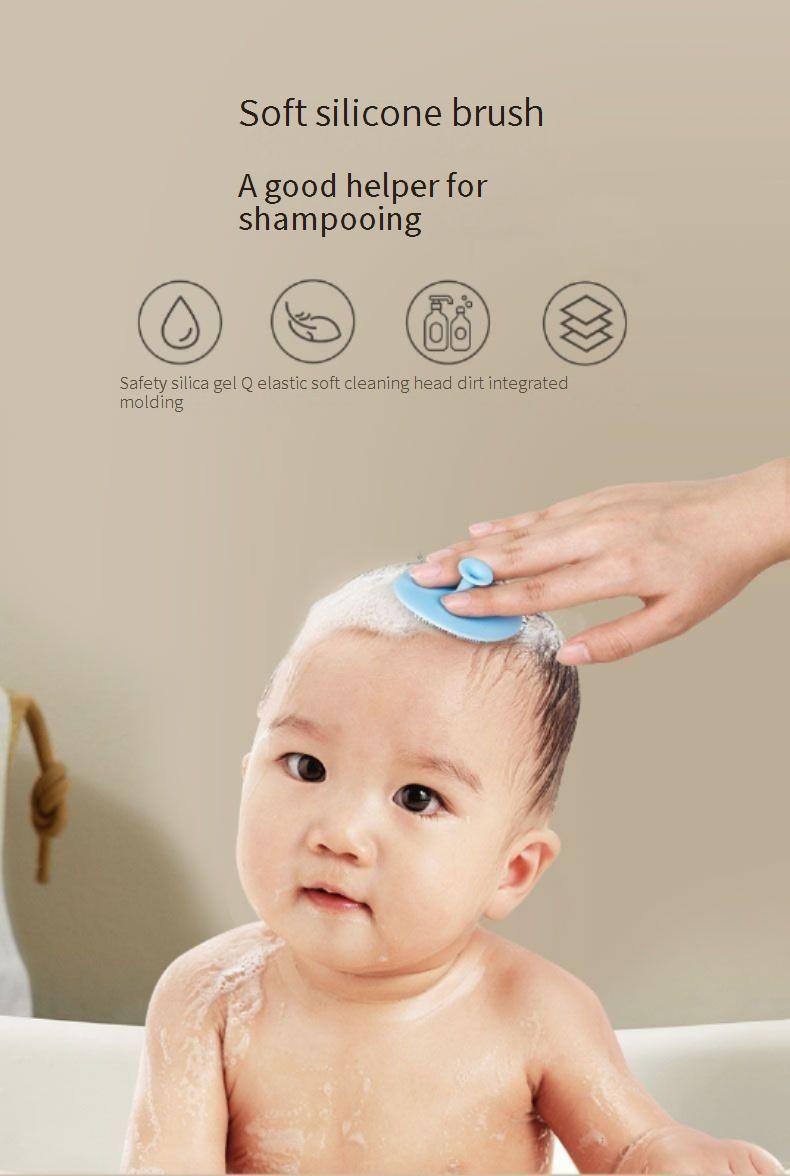 Silicone Baby Shampoo Brush
