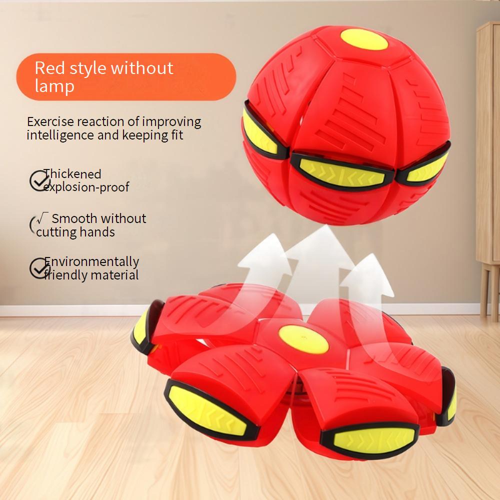 Glowing Flying Saucer Ball Step-on Deforming Ball