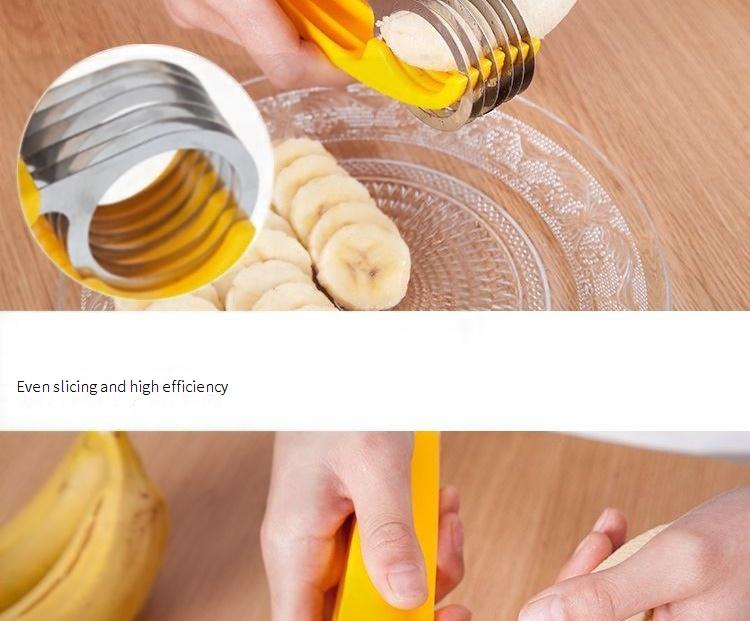 Everyday kitchen tool, creative ring-shaped slicer for salads and fruit platters