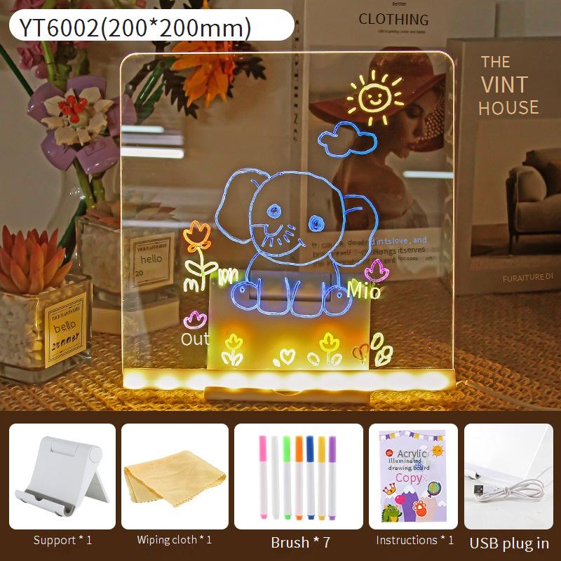 LED Glow Lightboard Holiday Interactive Gift