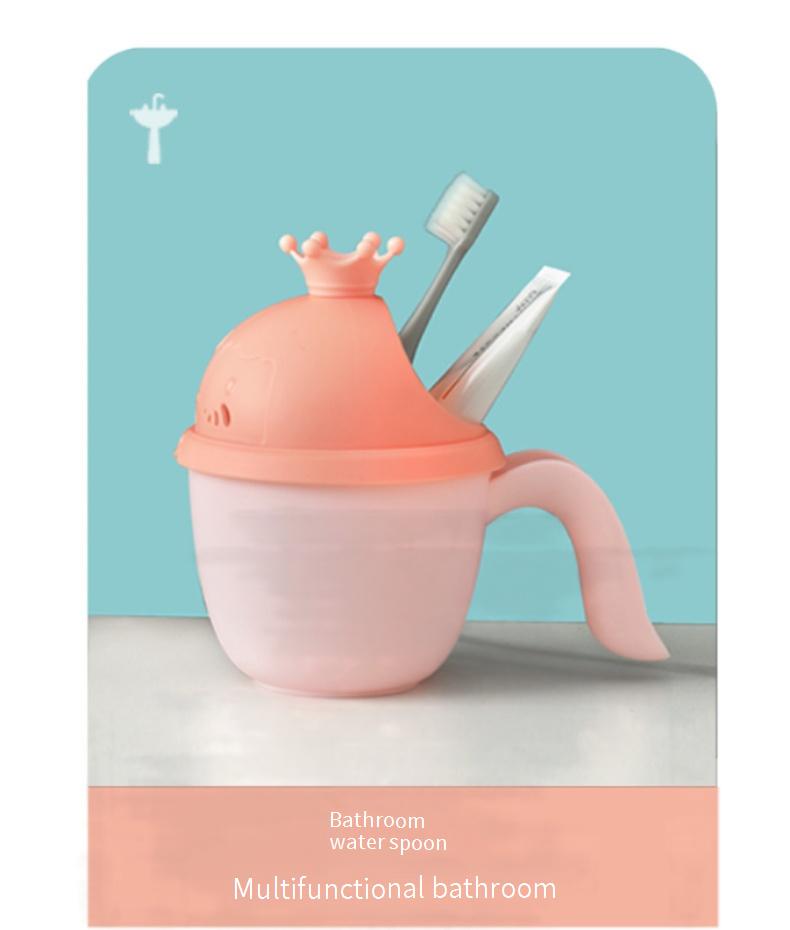 Baby bath water scoop, shower head, water dipper, shampoo cup