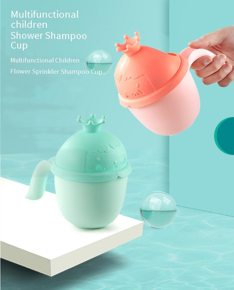 Baby bath water scoop, shower head, water dipper, shampoo cup