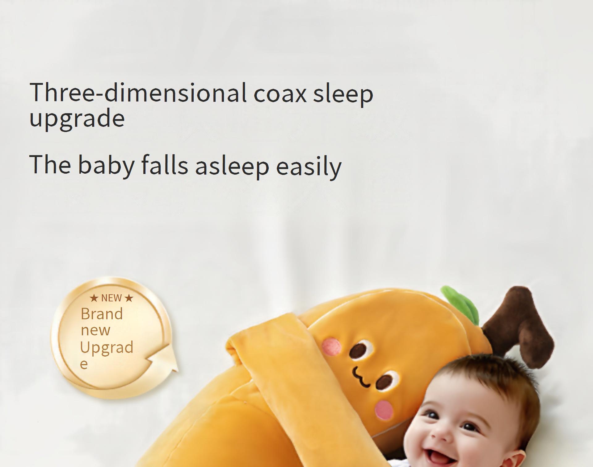 Baby Soothing Palm Hugging Sleep Patting Coaxing Artifact Baby Anti-Jump Sleeping Patting Buttocks Soothing Doll Pillow